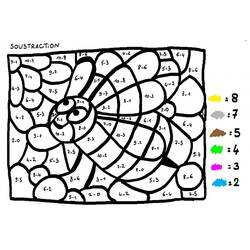 Dibujo para colorear: Coloreo Mágico Grado 2 (Colorear por Números) #178350 - Dibujos para Colorear e Imprimir Gratis