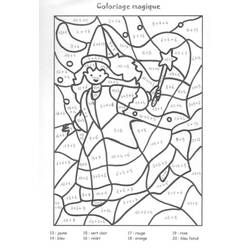 Dibujo para colorear: Coloreo Mágico Grado 2 (Colorear por Números) #178353 - Dibujos para Colorear e Imprimir Gratis