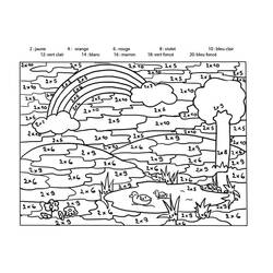 Dibujo para colorear: Coloreo Mágico Grado 2 (Colorear por Números) #178358 - Dibujos para Colorear e Imprimir Gratis
