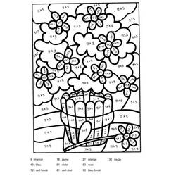 Dibujo para colorear: Coloreo Mágico Grado 4 (Colorear por Números) #178393 - Dibujos para Colorear e Imprimir Gratis