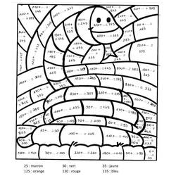 Dibujo para colorear: Coloreo Mágico Grado 4 (Colorear por Números) #178398 - Dibujos para Colorear e Imprimir Gratis