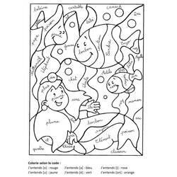 Dibujo para colorear: Coloreo Mágico Grado 4 (Colorear por Números) #178400 - Dibujos para Colorear e Imprimir Gratis