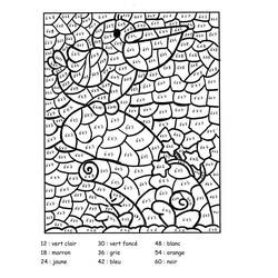 Dibujo para colorear: Coloreo Mágico Grado 4 (Colorear por Números) #178406 - Dibujos para Colorear e Imprimir Gratis