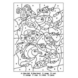 Dibujo para colorear: Coloreo Mágico Grado 5 (Colorear por Números) #193210 - Dibujos para Colorear e Imprimir Gratis