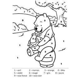 Dibujo para colorear: Coloreo Mágico Grado 5 (Colorear por Números) #193214 - Dibujos para Colorear e Imprimir Gratis