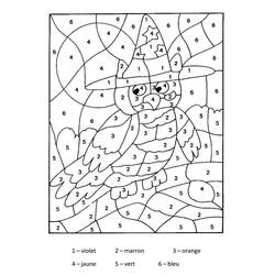 Dibujo para colorear: Coloreo Mágico Grado 5 (Colorear por Números) #193218 - Dibujos para Colorear e Imprimir Gratis