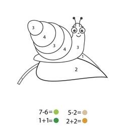 Dibujo para colorear: Coloreo Mágico Jardín de Infantes (Colorear por Números) #201545 - Dibujos para Colorear e Imprimir Gratis