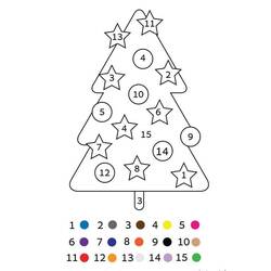 Dibujo para colorear: Coloreo Mágico Jardín de Infantes (Colorear por Números) #201555 - Dibujos para Colorear e Imprimir Gratis