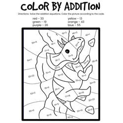 Dibujos para colorear: Dinosaurios Colorear por Números - Dibujos para Colorear e Imprimir Gratis