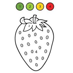 Dibujo para colorear: Frutas Colorear por Números (Colorear por Números) #178005 - Dibujos para Colorear e Imprimir Gratis