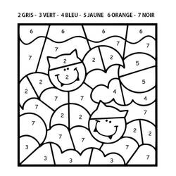 Dibujo para colorear: Halloween Mágico (Colorear por Números) #198026 - Dibujos para Colorear e Imprimir Gratis