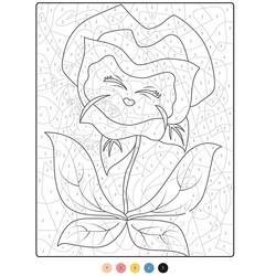 Dibujo para colorear: Mágico Difícil (Colorear por Números) #216653 - Dibujos para Colorear e Imprimir Gratis
