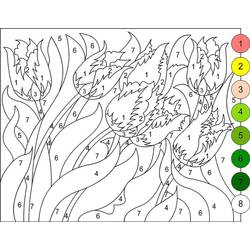 Dibujo para colorear: Mágico Difícil (Colorear por Números) #216661 - Dibujos para Colorear e Imprimir Gratis