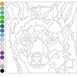 Dibujo para colorear: Mágico Difícil (Colorear por Números) #216674 - Dibujos para Colorear e Imprimir Gratis