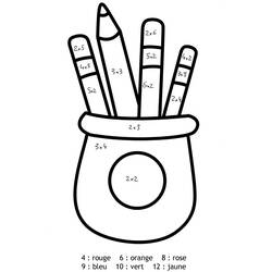 Dibujo para colorear: Mágico Fácil (Colorear por Números) #216686 - Dibujos para Colorear e Imprimir Gratis