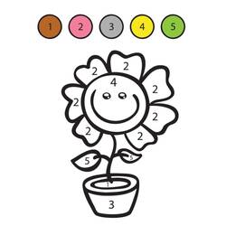 Dibujo para colorear: Mágico Fácil (Colorear por Números) #216690 - Dibujos para Colorear e Imprimir Gratis
