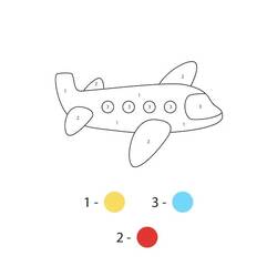 Dibujo para colorear: Mágico Fácil (Colorear por Números) #216696 - Dibujos para Colorear e Imprimir Gratis