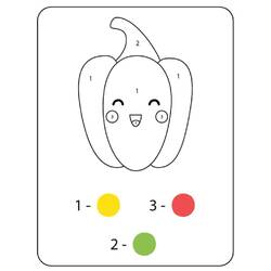 Dibujo para colorear: Mágico Fácil (Colorear por Números) #216713 - Dibujos para Colorear e Imprimir Gratis