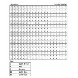 Dibujo para colorear: Minecraft Colorear por Números (Colorear por Números) #177934 - Dibujos para Colorear e Imprimir Gratis