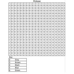 Dibujo para colorear: Minecraft Colorear por Números (Colorear por Números) #177939 - Dibujos para Colorear e Imprimir Gratis
