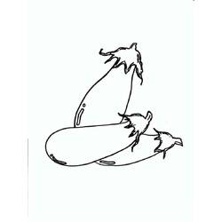 Dibujo para colorear: Berenjena (Comida y Nutrición) #207483 - Dibujos para Colorear e Imprimir Gratis
