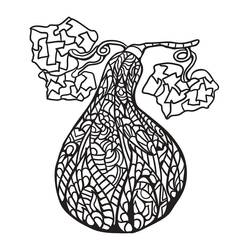 Dibujo para colorear: Berenjena (Comida y Nutrición) #207499 - Dibujos para Colorear e Imprimir Gratis