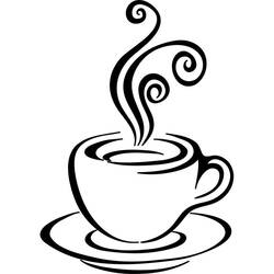 Dibujo para colorear: Café (Comida y Nutrición) #210497 - Dibujos para Colorear e Imprimir Gratis