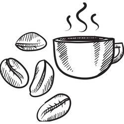 Dibujo para colorear: Café (Comida y Nutrición) #210527 - Dibujos para Colorear e Imprimir Gratis