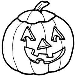 Dibujo para colorear: Calabaza (Comida y Nutrición) #166817 - Dibujos para Colorear e Imprimir Gratis