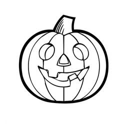 Dibujo para colorear: Calabaza (Comida y Nutrición) #166818 - Dibujos para Colorear e Imprimir Gratis