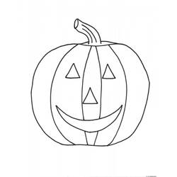 Dibujo para colorear: Calabaza (Comida y Nutrición) #166843 - Dibujos para Colorear e Imprimir Gratis
