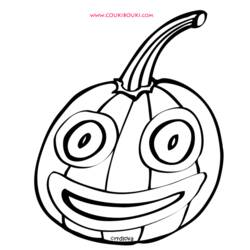 Dibujo Calabaza (Comida y Nutrición) #166868 para imprimir y colorear