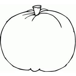 Dibujo Calabaza (Comida y Nutrición) #212152 para imprimir y colorear