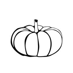 Dibujo Calabaza (Comida y Nutrición) #212162 para imprimir y colorear