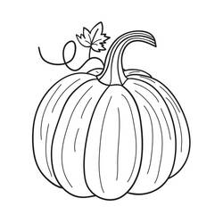 Dibujo Calabaza (Comida y Nutrición) #212167 para imprimir y colorear