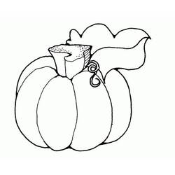 Dibujo Calabaza (Comida y Nutrición) #212169 para imprimir y colorear