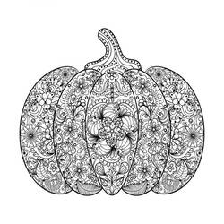 Dibujo Calabaza (Comida y Nutrición) #212170 para imprimir y colorear