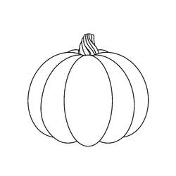 Dibujo Calabaza (Comida y Nutrición) #212176 para imprimir y colorear