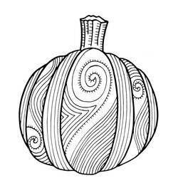 Dibujo Calabaza (Comida y Nutrición) #212177 para imprimir y colorear