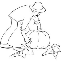 Dibujo Calabaza (Comida y Nutrición) #212186 para imprimir y colorear