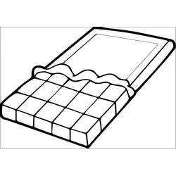Dibujo para colorear: Chocolate (Comida y Nutrición) #214399 - Dibujos para Colorear e Imprimir Gratis