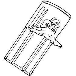 Dibujo para colorear: Chocolate (Comida y Nutrición) #214406 - Dibujos para Colorear e Imprimir Gratis