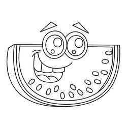 Dibujo para colorear: Comida Kawaii (Comida y Nutrición) #209276 - Dibujos para Colorear e Imprimir Gratis