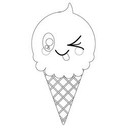 Dibujo para colorear: Comida Kawaii (Comida y Nutrición) #209286 - Dibujos para Colorear e Imprimir Gratis