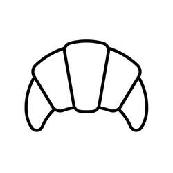 Dibujo para colorear: Croissant (Comida y Nutrición) #206883 - Dibujos para Colorear e Imprimir Gratis