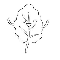 Dibujo para colorear: Espinaca (Comida y Nutrición) #187662 - Dibujos para Colorear e Imprimir Gratis