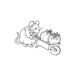 Dibujo para colorear: Fresa (Comida y Nutrición) #186986 - Dibujos para Colorear e Imprimir Gratis
