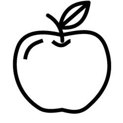 Dibujo para colorear: Manzanas (Comida y Nutrición) #209383 - Dibujos para Colorear e Imprimir Gratis