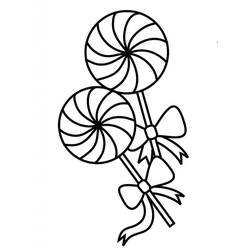 Dibujo para colorear: Piruleta (Comida y Nutrición) #213749 - Dibujos para Colorear e Imprimir Gratis
