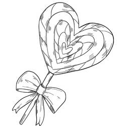 Dibujo para colorear: Piruleta (Comida y Nutrición) #213762 - Dibujos para Colorear e Imprimir Gratis